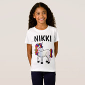 CUSTOM UNICORN T-SHIRT (Voorkant volledig)