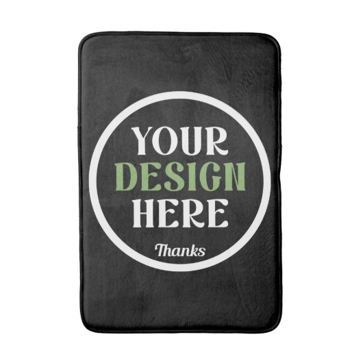 custom, unique, sleek & minimalist badmat (Voorkant Verticaal)