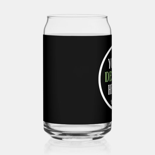 custom, unique, sleek & minimalist blikvorm glas (Rechts)