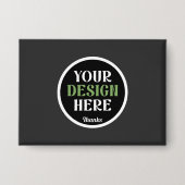 custom, unique, sleek & minimalist hershey®'s kiss button (Voorkant)