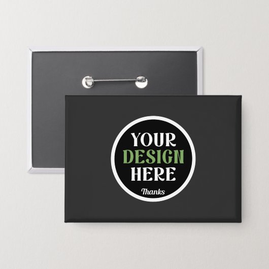 custom, unique, sleek & minimalist hershey®'s kiss button (Voorkant / Achterkant)