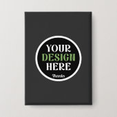 custom, unique, sleek & minimalist hershey®'s kiss button (Voorkant)