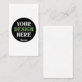 custom, unique, sleek & minimalist hershey®'s kiss contactkaartje (Voorkant / Achterkant)