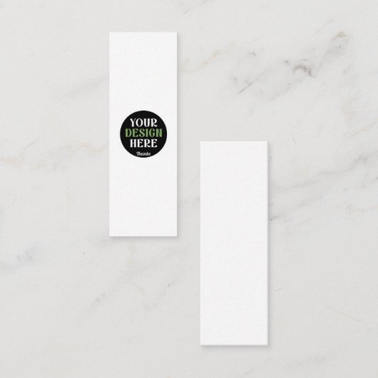 custom, unique, sleek & minimalist hershey®'s kiss contactkaartje (Voorkant / Achterkant)