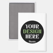 custom, unique, sleek & minimalist hershey®'s kiss magneet (Voorkant / Achterkant)