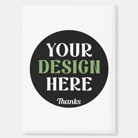 custom, unique, sleek & minimalist hershey®'s kiss magneet (Voorkant)