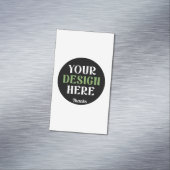 custom, unique, sleek & minimalist hershey®'s kiss magnetisch visitekaartje (Voorbeeld)