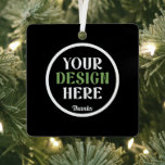 custom, unique, sleek & minimalist hershey®'s kiss metalen ornament<br><div class="desc">This design is accessible to all. Feel free to customize the logo,  images,  text,  and colors according to your preferences. Thank you very much.</div>