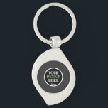 custom, unique, sleek & minimalist hershey®'s kiss sleutelhanger<br><div class="desc">This design is accessible to all. Feel free to customize the logo, images, text, and colors according to your preferences. Thank you very much.</div>