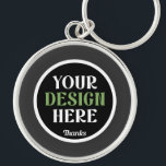 custom, unique, sleek & minimalist hershey®'s kiss sleutelhanger<br><div class="desc">This design is accessible to all. Feel free to customize the logo,  images,  text,  and colors according to your preferences. Thank you very much.</div>