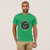 custom, unique, sleek & minimalist hershey®'s kiss t-shirt (Voorkant volledig)