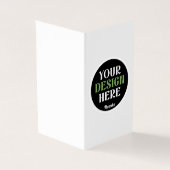 custom, unique, sleek & minimalist hershey®'s kiss visitekaartje (Buitenkant)