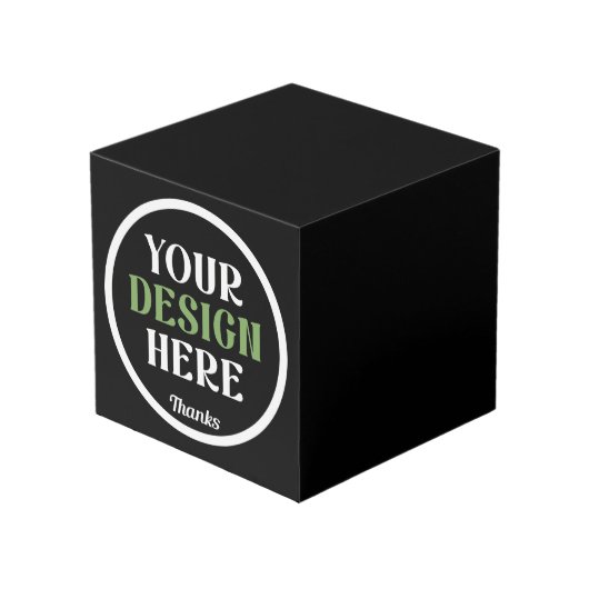 custom, unique, sleek & minimalist kubus (Voorkant hoekig)