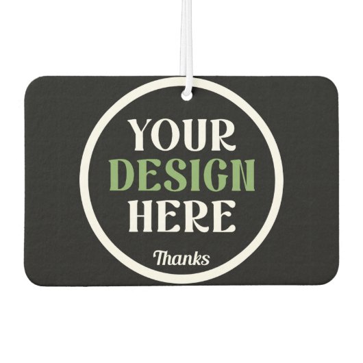 custom, unique, sleek & minimalist luchtverfrisser (Voorkant)