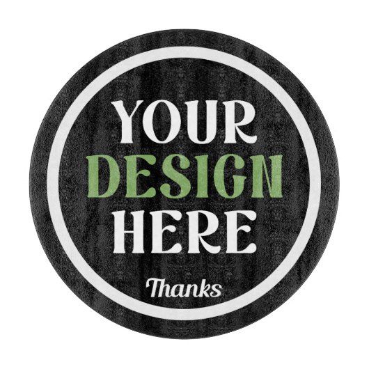 custom, unique, sleek & minimalist snijplank (Voorkant)