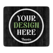 custom, unique, sleek & minimalist snijplank (Voorkant)