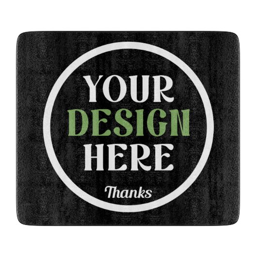 custom, unique, sleek & minimalist snijplank (Voorkant)