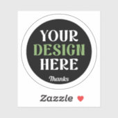 custom, unique, sleek & minimalist sticker (Vel)