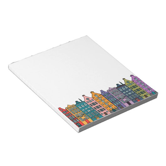 Custom Urban-Themed Writing Pad Notitieblok (Schuin)