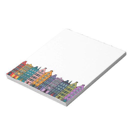 Custom Urban-Themed Writing Pad Notitieblok (Linkerzijde)