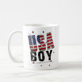 Custom USA Boy Koffiemok (Links)