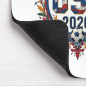Custom USA National Soccer Team Bald Eagle Logo Muismat (Hoek)