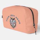 Custom USA National Soccer Team Bald Eagle Logo v2 Toilettasje (Rechterhoek)