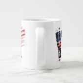 Custom USA Pap Grote Koffiekop (Achterkant)