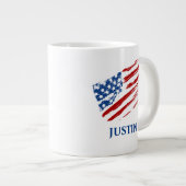 Custom USA Pap Grote Koffiekop (Voorkant rechts)