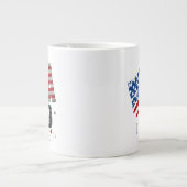 Custom USA Pap Grote Koffiekop (Voorkant)