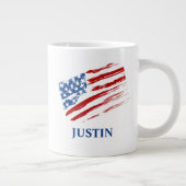 Custom USA Pap Grote Koffiekop (Rechts)