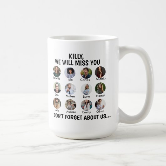 custom Used To Work With Legends 12 Photo Coworker Koffiemok (Rechts)