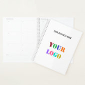 Custom Uw Bedrijf Logo en Tekst Business Planner (Display)