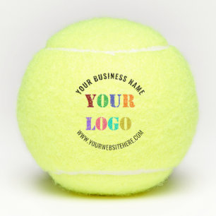 Custom Uw Bedrijf Logo en Tekst Tennisbal Tennisballen
