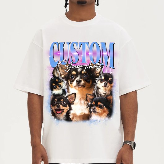 CUSTOM UW Eigen Huisdier 90s bootleg  T-shirt