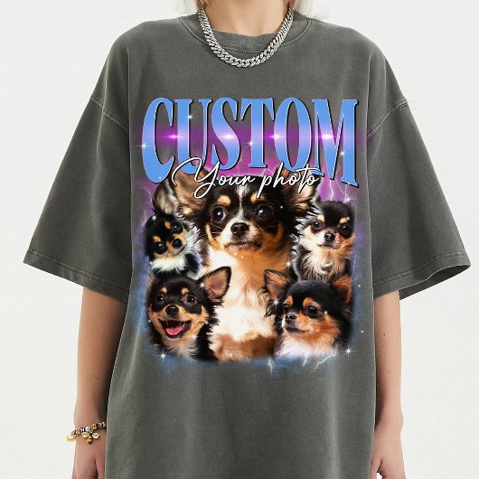 CUSTOM UW Eigen Huisdier 90s bootleg  T-shirt