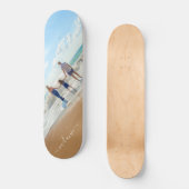Custom Uw Foto Skateboard Gift met Naam (Voorkant)