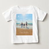 Custom Uw Foto T-Shirt Gift met Tekst (Voorkant)