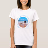 Custom Uw Foto T-Shirt Gift met Tekst Naam (Voorkant)