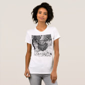 Custom Uw Foto T-Shirt met Tekst (Voorkant volledig)