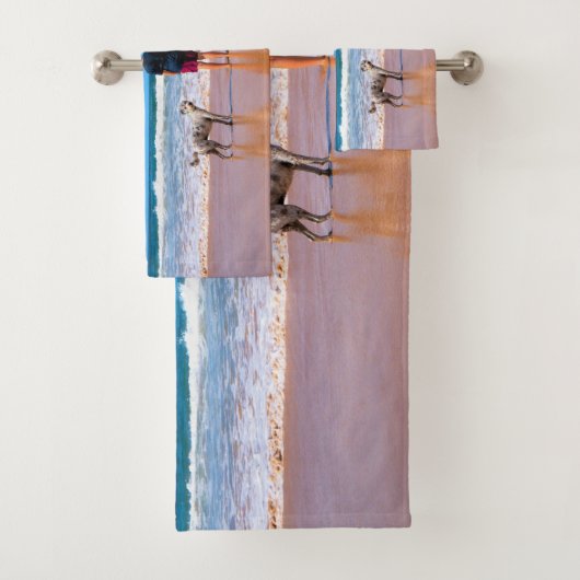 Custom Uw Huisdieren Foto Badhanddoeken met Tekst Bad Handdoek (Insitu)