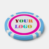 Custom Uw Logo Business Poker Chips Kies Kleur (Enkel)