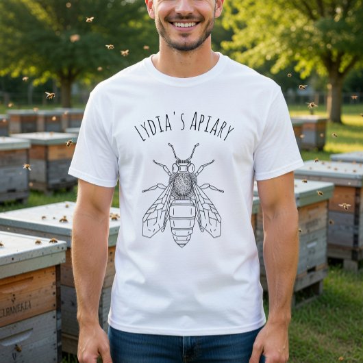 Custom Uw Merk Imkerij  T-shirt