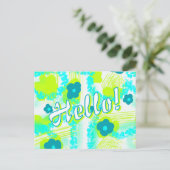 Custom Vacation Photo Template Postcard Briefkaart (Staand voorkant)