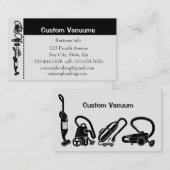Custom Vacuum Repair Verkoop Onderhoud Bedrijfswag Visitekaartje (Voorkant / Achterkant)