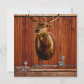 Custom Vaderdag Brunch Invites (Hunter Design) Kaart (Achterkant)