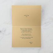 Custom Vaderdag Kaart met Heartfelt Verse (Binnen)