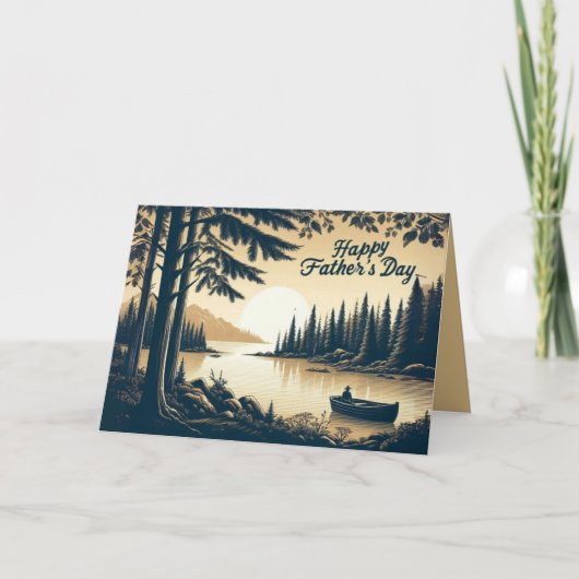 Custom Vaderdag Kaart met Heartfelt Verse (Voorkant)