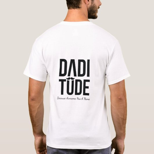 Custom Vaderdag T-shirt (Achterkant)