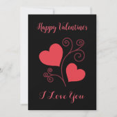 Custom Valentijns's Kaart minimalistisch modern ch (Voorkant)
